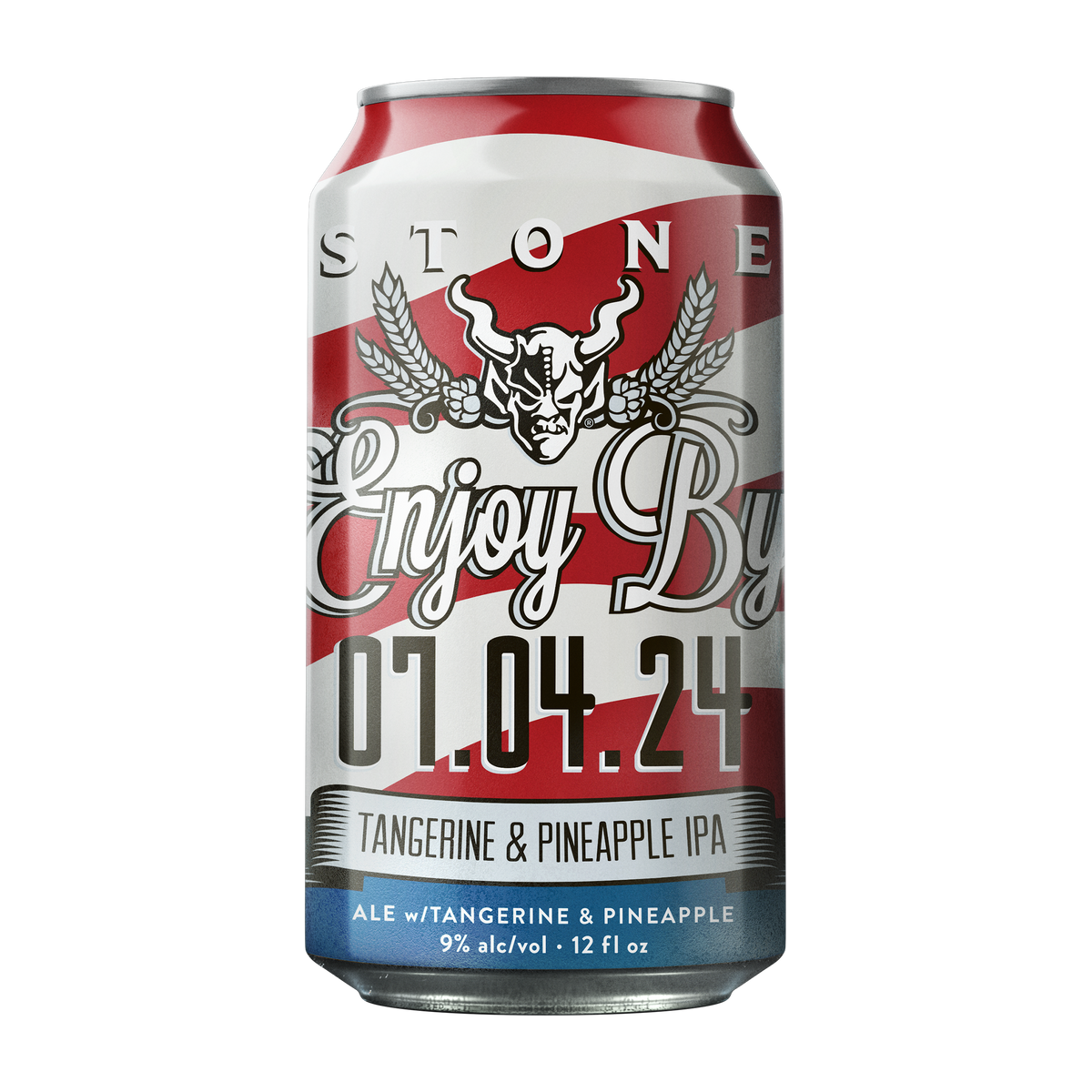 Stone Enjoy By 07.04.24 Tangerine & Pineapple IPA 12oz 6pk Cans 