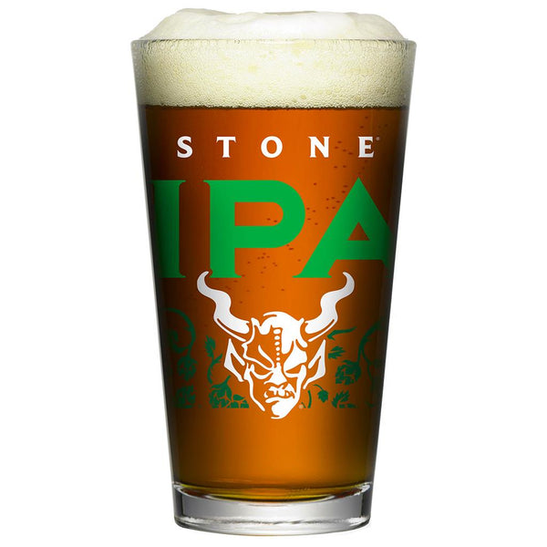 Stone IPA Pint Glass