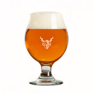 A classic pint glass will do the trick, but great beer deserves a great glass.