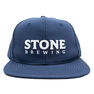 Keep it simple. The stacked STONE BREWING logo on the front, adjustable snapback on the back.