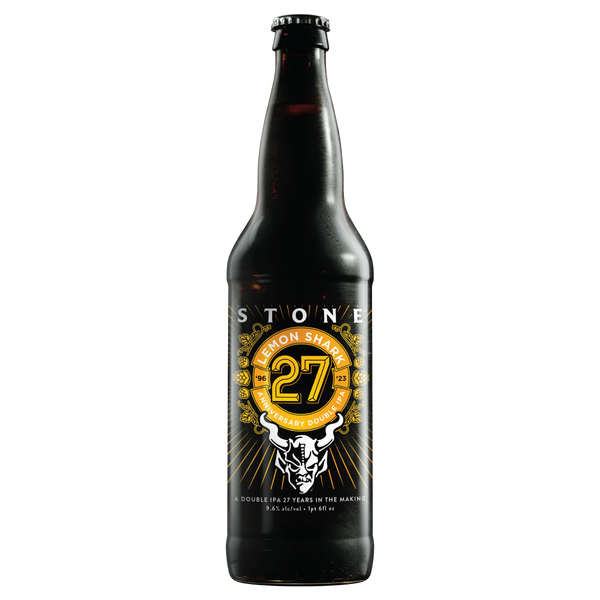 Stone 27th Anniversary Lemon Shark Double IPA 22oz Bottle