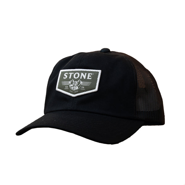 Stone Military Patch Mesh Hat