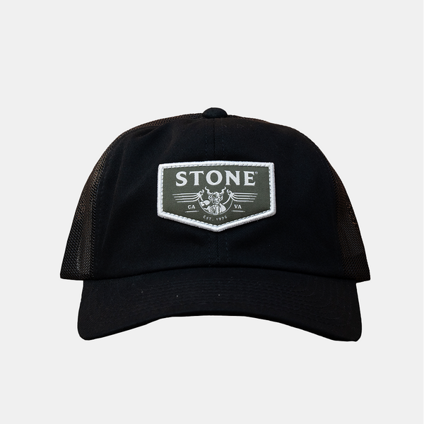 Stone Military Patch Mesh Hat