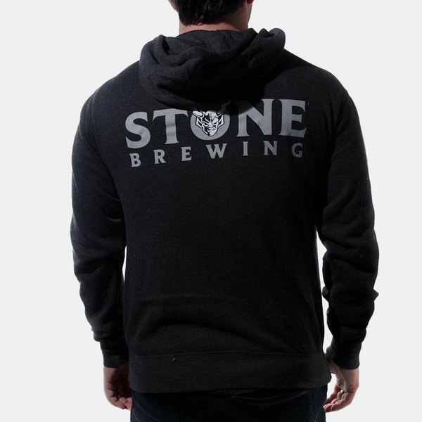 Stone Brewing Logo Zip Hoodie