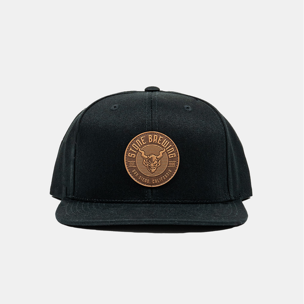 Stone Brewing Criterion Leather Patch Snapback Hat