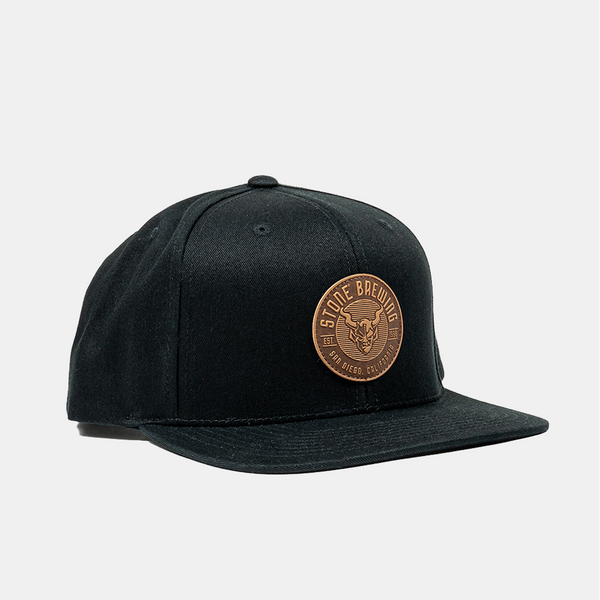 Stone Brewing Criterion Leather Patch Snapback Hat