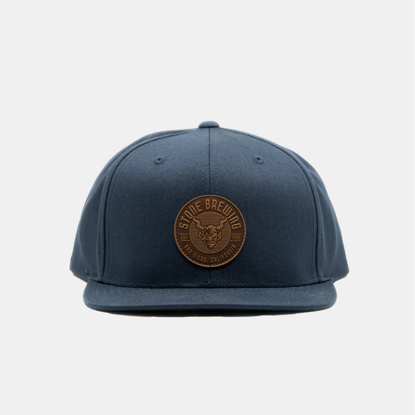 Stone Brewing Criterion Leather Patch Snapback Hat