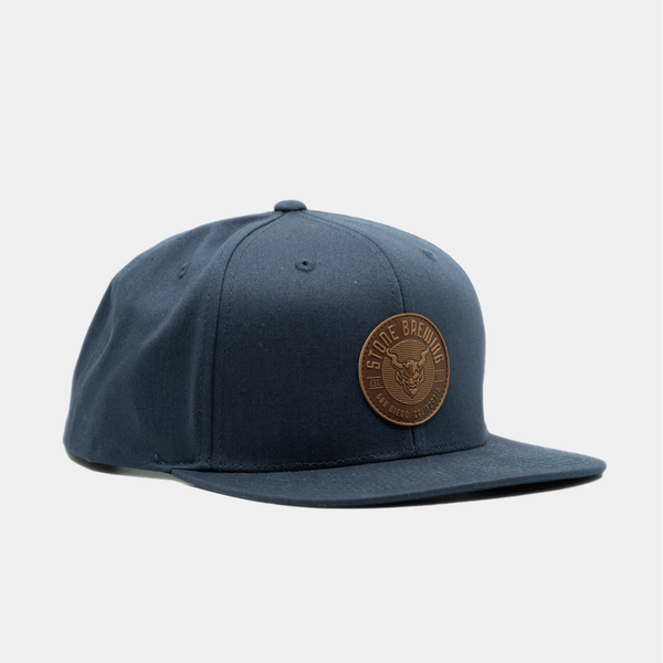 Stone Brewing Criterion Leather Patch Snapback Hat