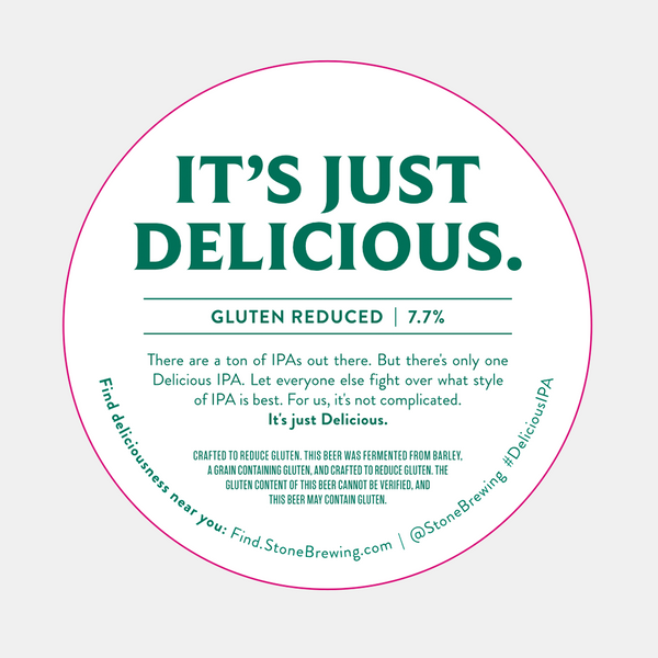 Stone Delicious IPA Sticker