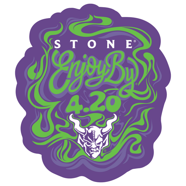 Stone Enjoy By 4.20 Sticker