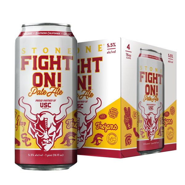 Stone Fight On! Pale Ale 16oz 4pk Cans