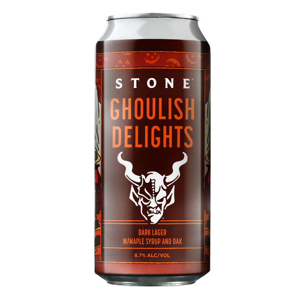 One Batch Dispatch - Stone Ghoulish Delights Dark Lager 16oz 4pk Cans