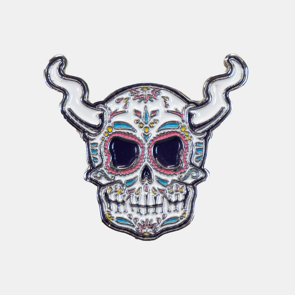 Stone Buenaveza Salt & Lime Lager Sugarskull Enamel Pin