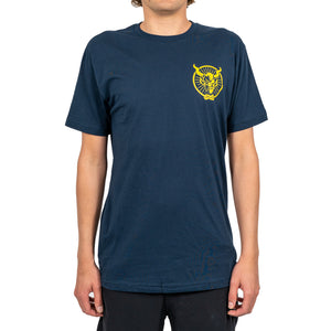 Stone Brewing World Bistro & Gardens - Liberty Station is located in a historic Naval Training Center in San Diego that dates back to 1923. Honor that rich history, or just look extremely fashionable, in this 100% preshrunk cotton tee.