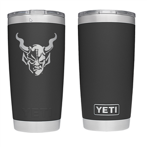 The Stone x YETI® Rambler® 20oz Tumbler keeps your hot beverages hot, and your cold beverages cold. Made from durable stainless steel with double-wall vacuum insulation. Holds 20oz. Imported.