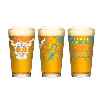 Stone Buenaveza Salt & Lime Lager Pint Glass – Stone Brewing