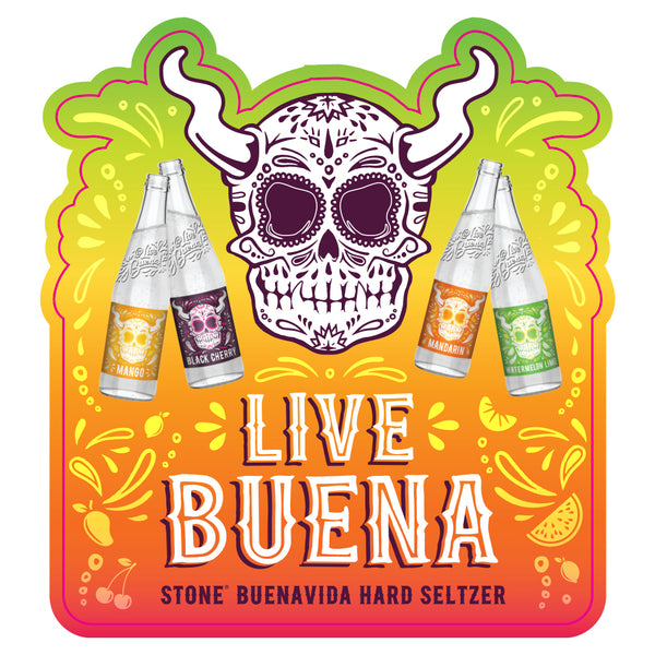 Stone Live Buena Sticker