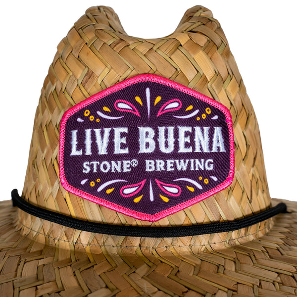 Stone Live Buena Straw Hat