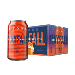 Brewed with Bergamot orange peel and coriander, Stone Dayfall Belgian White is quite possibly the finest beer ever created for drinking in the sunshine. 